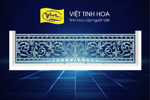 18 Mẫu ban công nhôm đúc đẹp Việt Tinh Hoa 2022